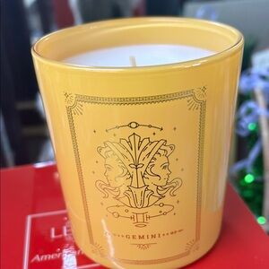 Gemini Yellow Candle